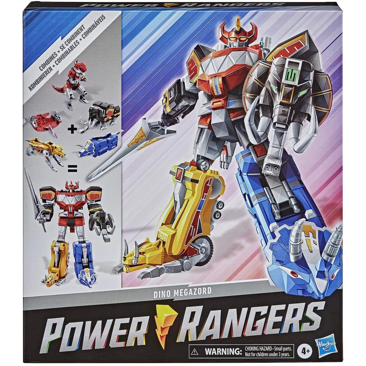Power Rangers Mighty Morphin Megazord Megapack Includes 5 MMPR Dinozord Action Figure