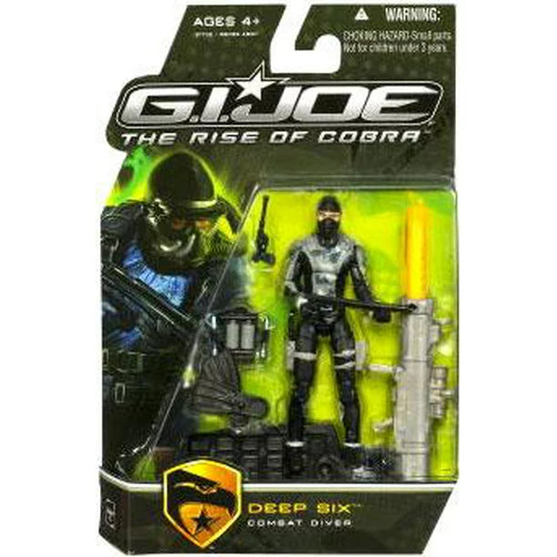 G.I. Joe The Rise Of Cobra Deep Six Combat Diver Action Figure