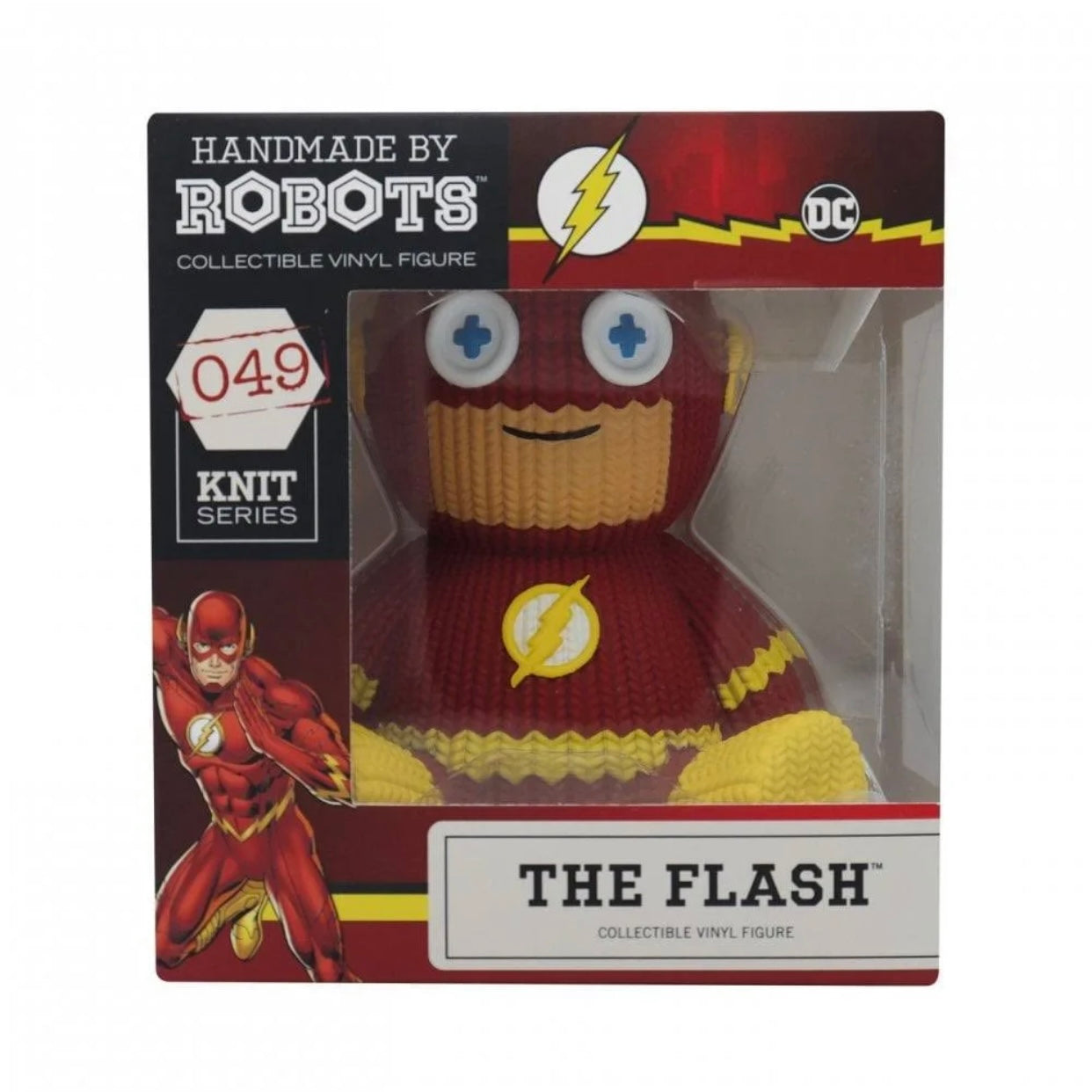 Handmade by Robots Knit Series DC Comics The Flash Vinyl Figure #049