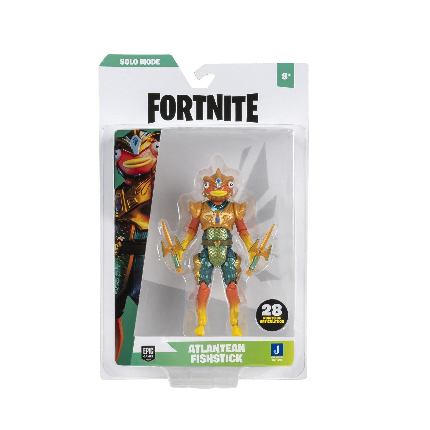 Fortnite Solo Mode Core Atlantean Fishstick 4-in Action Figure