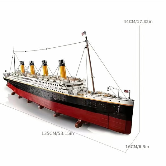 Titanic Movie-Series Model Building Large Cruise 9090 PCS