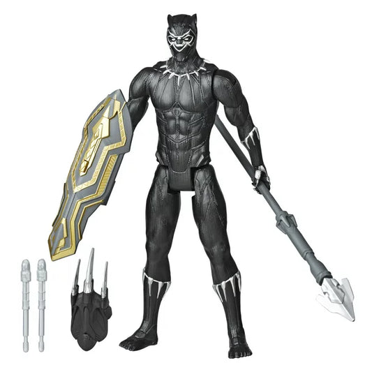 Marvel Avengers Titan Hero Series Blast Gear Deluxe Black Panther Action Figure