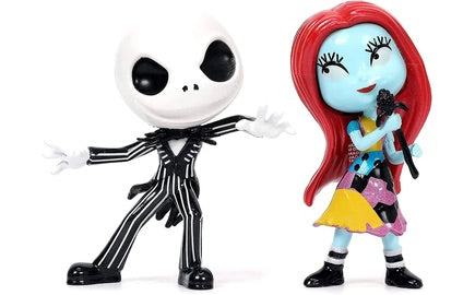 Jada Toys Nightmare Before Christmas Metalfig 2.5-in Action Figure Set 4-Pack