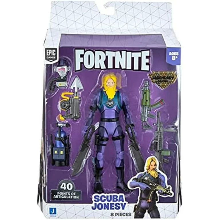 Fortnite ENT_554382 Legendary Series Scuba Jonesy Mission Control HQ Playset