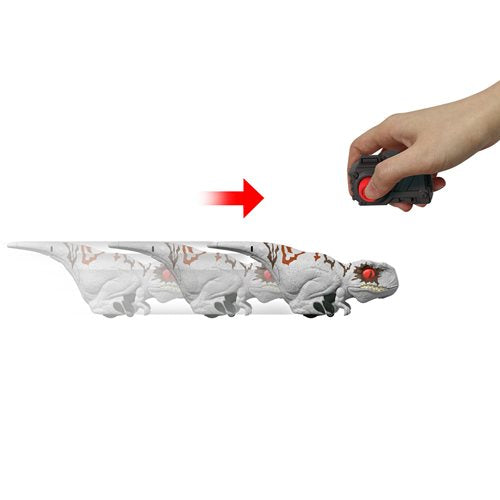 Jurassic World Dominion Uncaged Click Tracker Atrociraptor Ghost, Interactive, Motion & Sound, Clicker Control