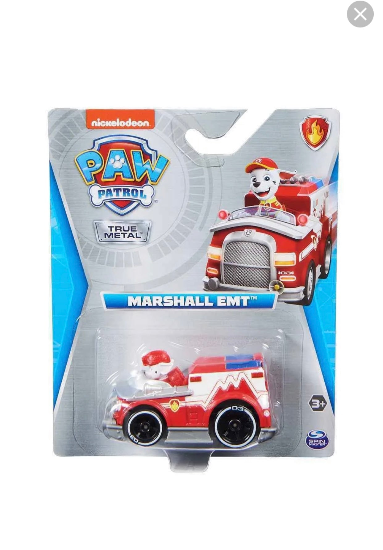 Paw Patrol True Metal 1:55 Scale Marshall EMT Vehicle,