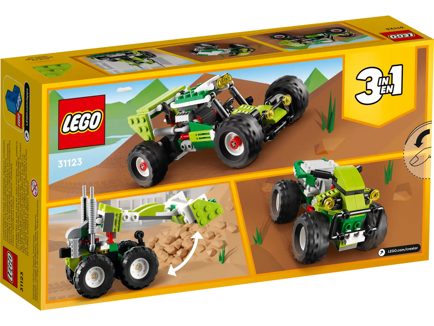 Lego Creator 3-in-1 Off-road Buggy #31123