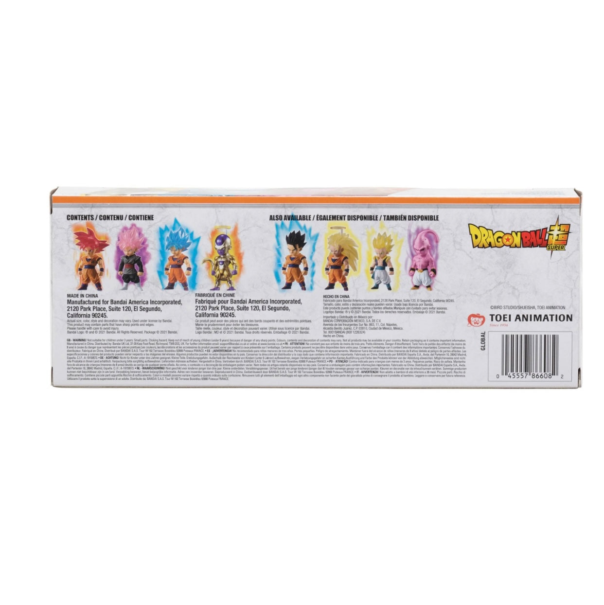 Dragon Ball Super Adverge Figure Box Set 4 Pack