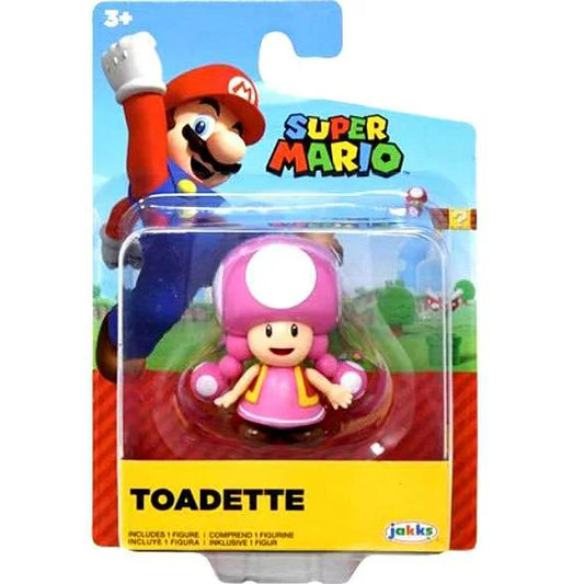 World of Nintendo Super Mario Toadette Mini Figure