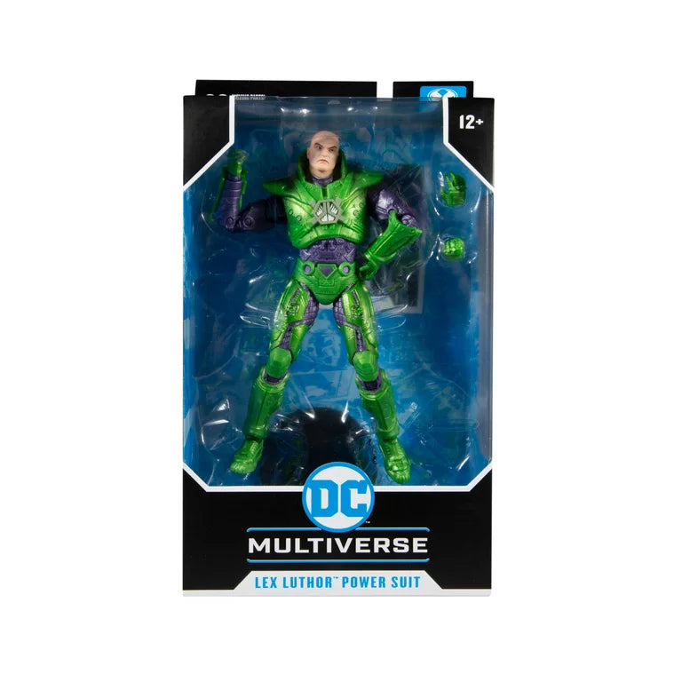 DC Multiverse Comics Lex Luthor Power Suit Green 7inch Action Figure