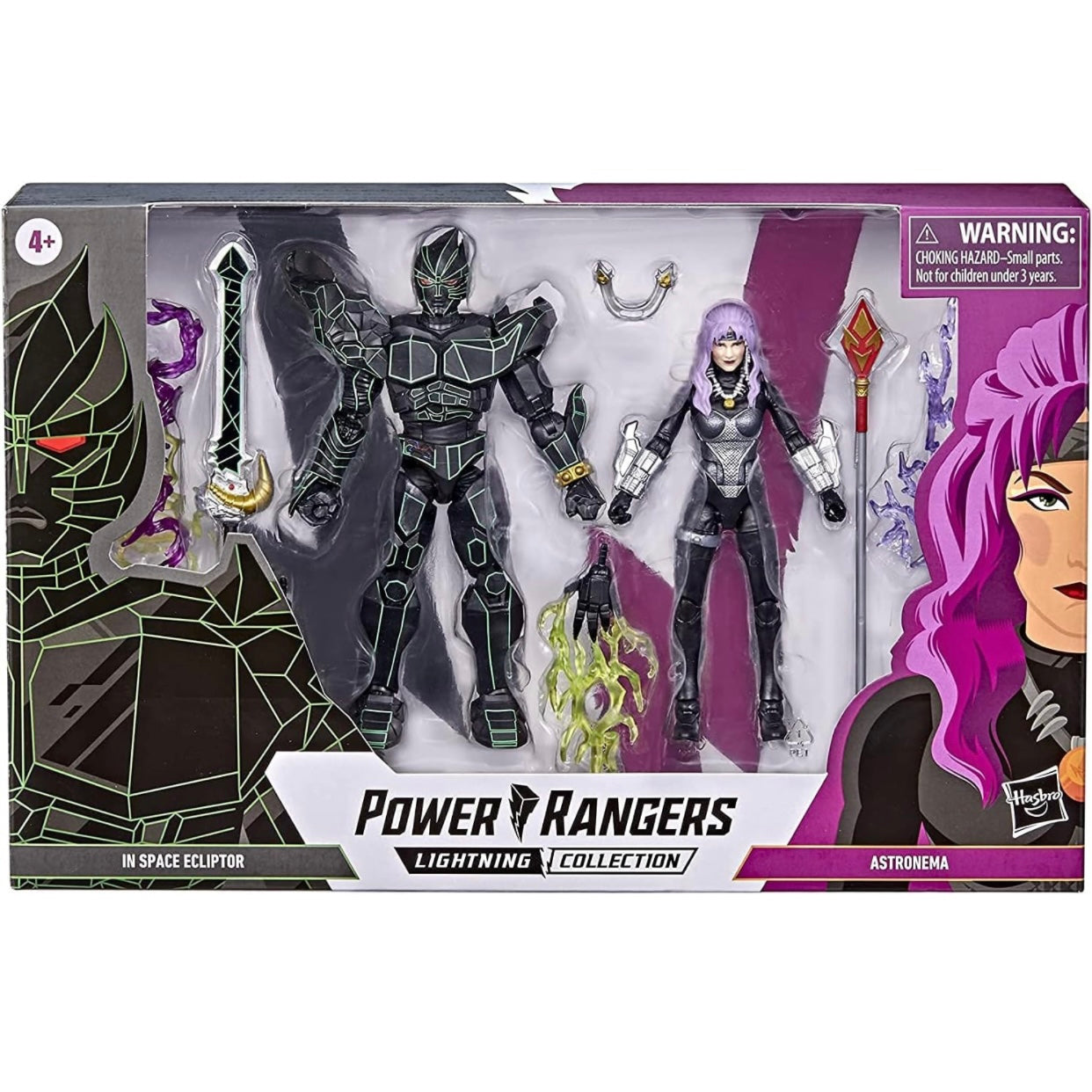 Power Rangers Lightning Collection in Space Ecliptor and Astronema 2-Pack 6-Inch Premium Collectible Action Figure