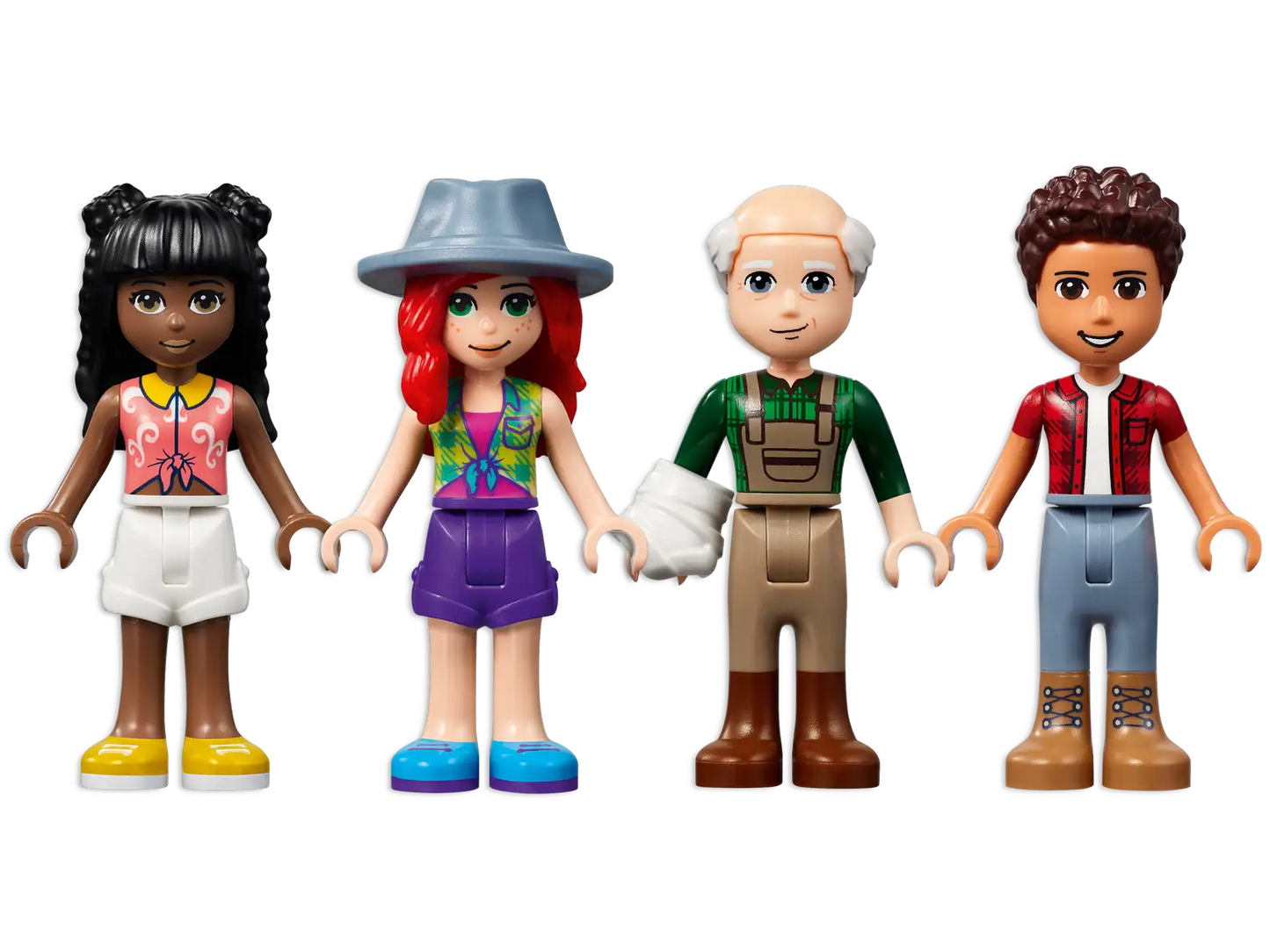 LEGO Friends Organic Farm House Set with Toy Horse, Stable, Tractor and Trailer plus Animal Figures #41721