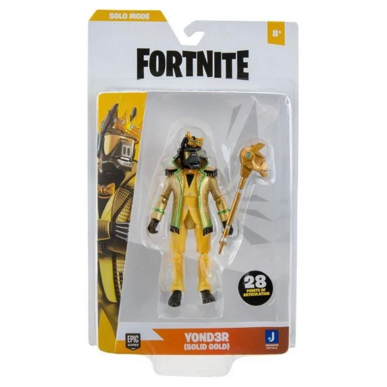 Fortnite Solo Mode Yond3r (Solid Gold) 4inch Action Figure