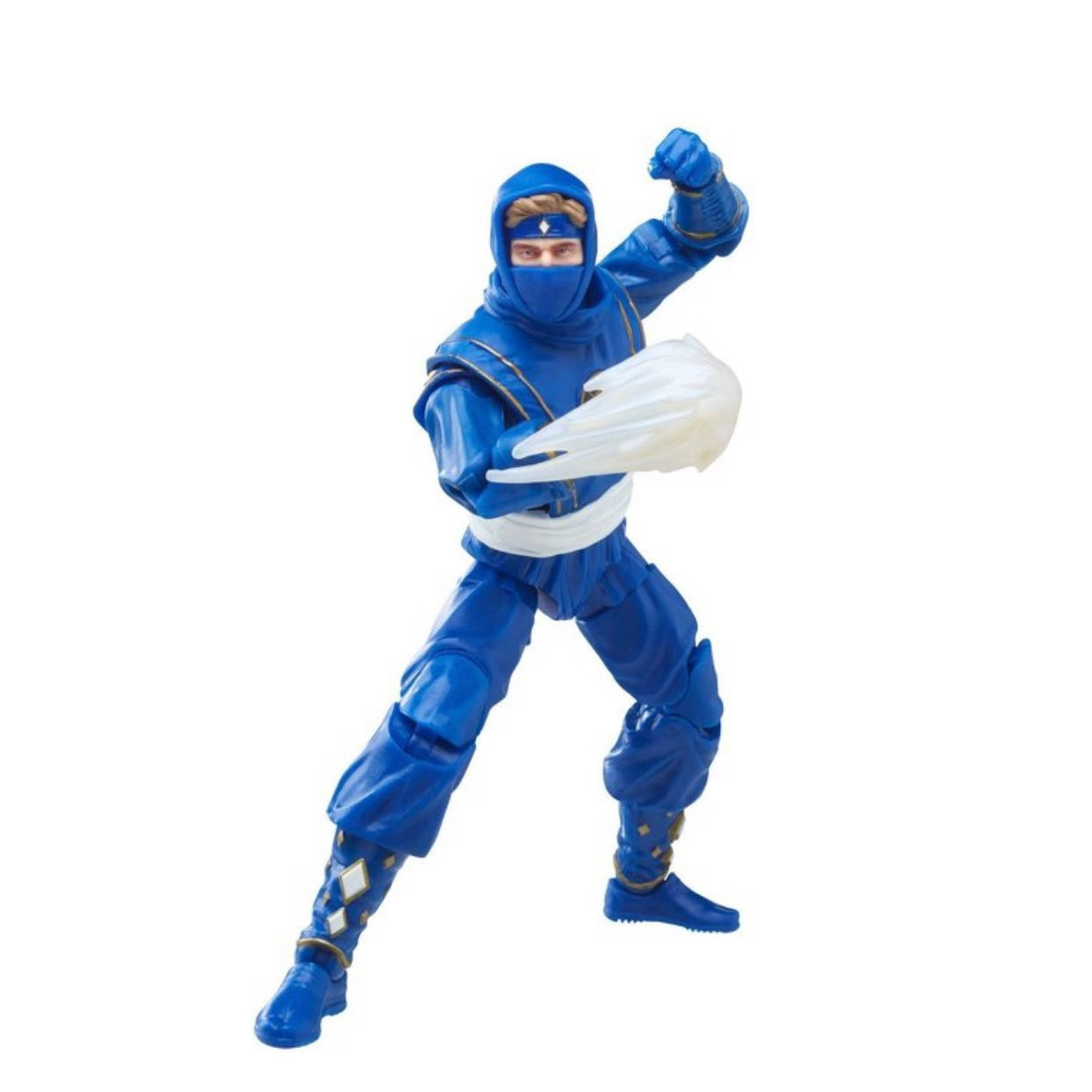 Power Rangers Lightning Collection Mighty Morphin Ninja Blue Ranger Loose Figure with accessories