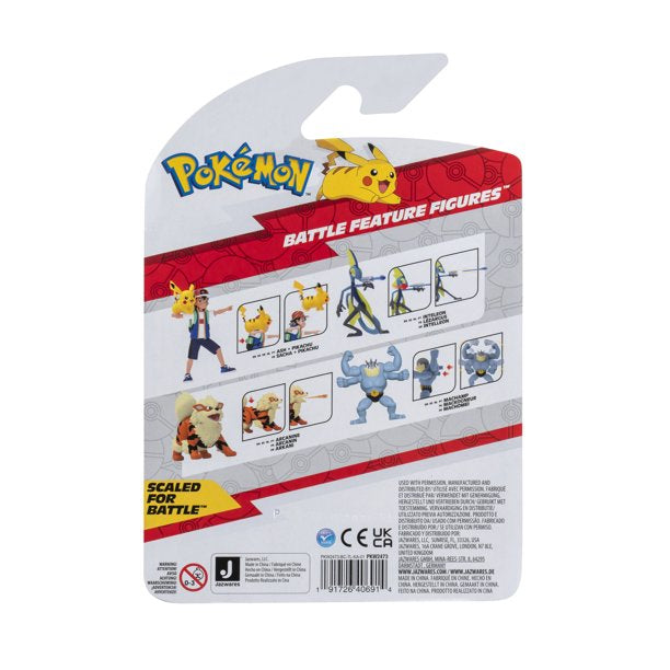 Pokémon Feature 4.5-Inch Battle Figure Ash & Pikachu