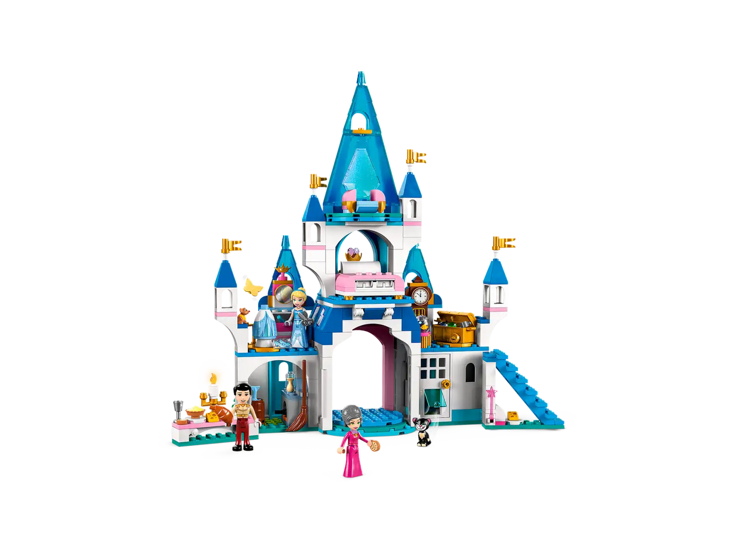 Lego Disney Cinderella and Prince Charming's Castle #43206