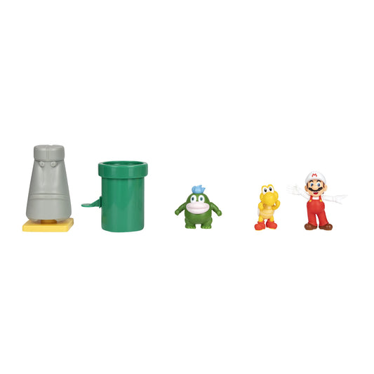 Super Mario World of Nintendo 2-1/2” Desert Plains Diorama Action Figure Set