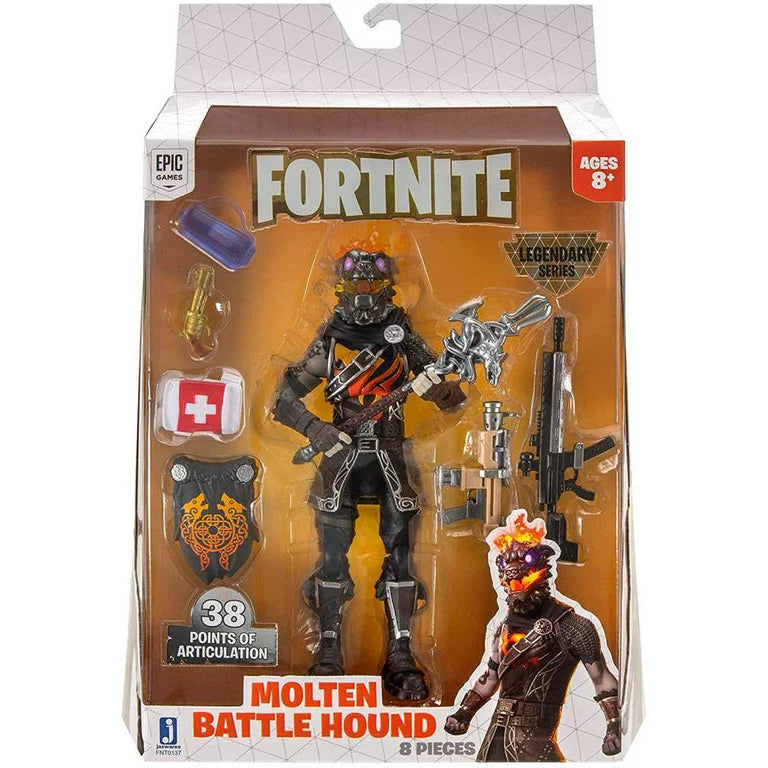 Fortnite Legendary Series Molten Battle Hound Action Figure