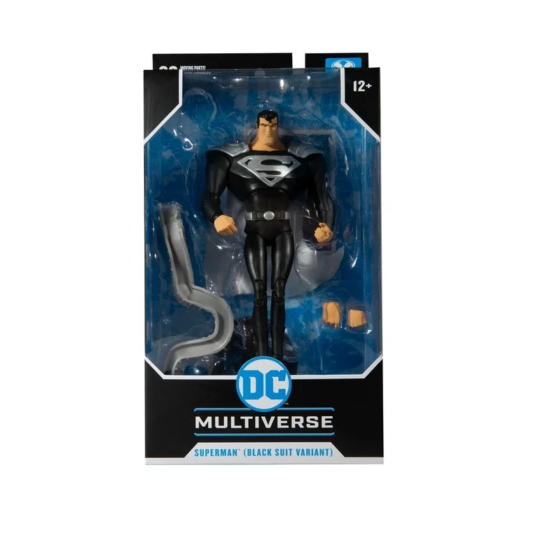 DC Multiverse Animated Superman Black Suit 7" Action Figure