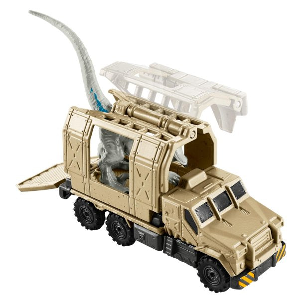 Matchbox Jurassic World Dino Transporters Armored Baryonyx Hauler