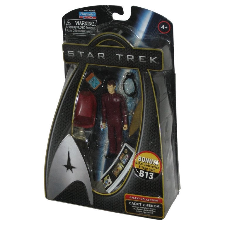 Star Trek Galaxy Collection Cadet Chekov (2009) Playmates Action Figure B13