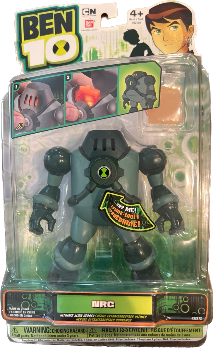 Ben 10 Ultimate Alien Heroes 6inch NRG Action Figure Ben10 Ten Energy Hero