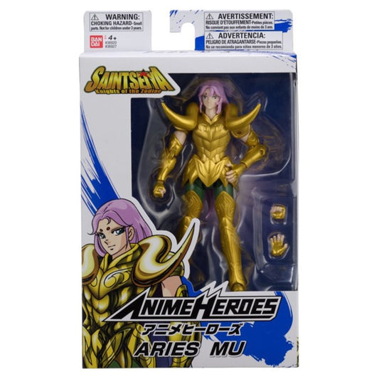 Anime Heroes Knights of the Zodiac Aries Mu 6.5 inch Action Figure