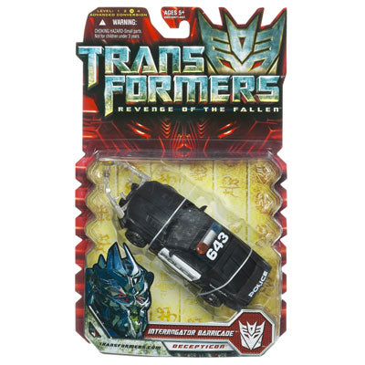 Transformers Revenge of the Fallen Interrogator Barricade Action Figure
