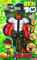 BEN 10 TEN TRANSFORM METAMORFIGURE FOUR ARMS