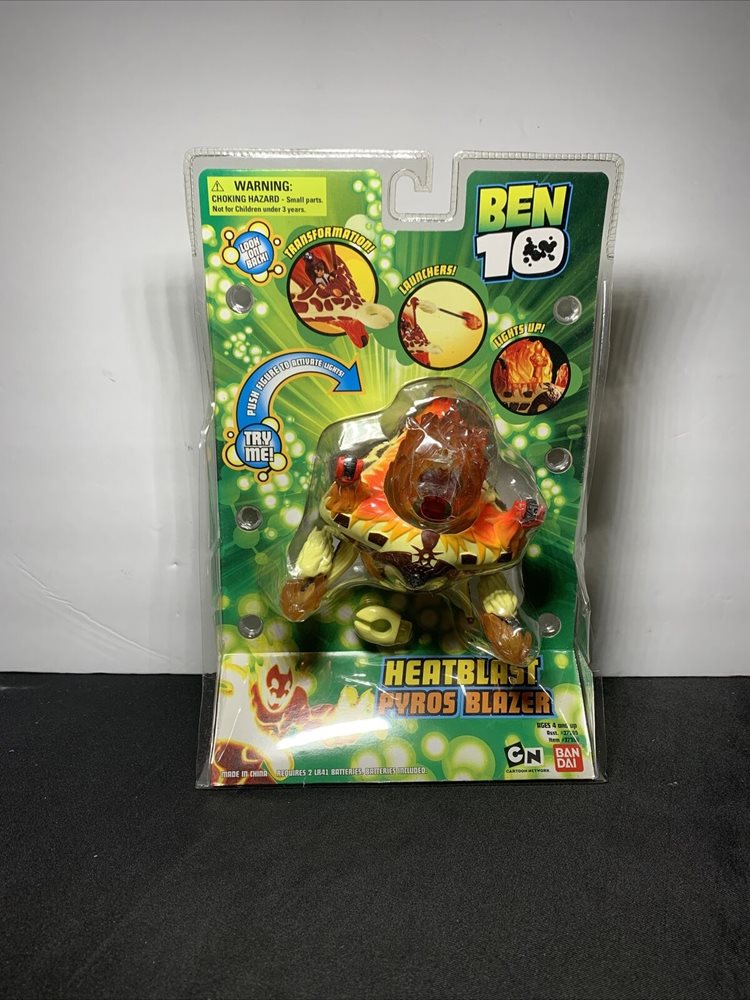 Ben 10 Bens Alien Cruiser Heatblast Pyros Blazer Vehicle