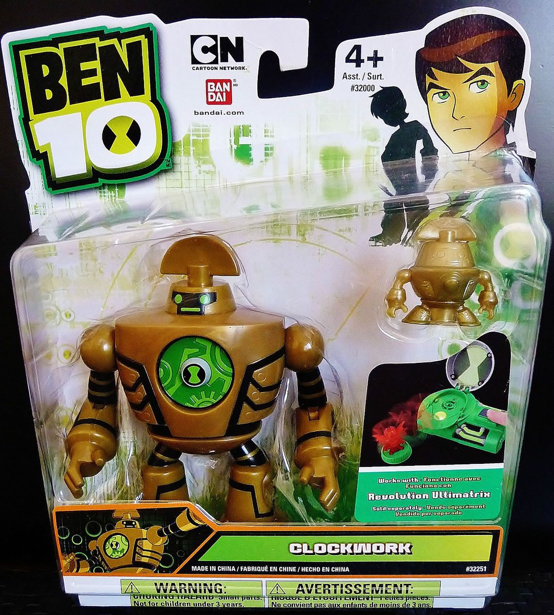 Ben 10 Clockwork 4” Action Figure