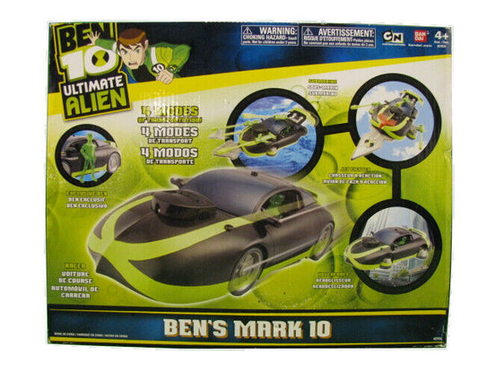 Ben10 Ultimate Alien Bens Mark 10 Ben Racer Vehicle Car Play Set