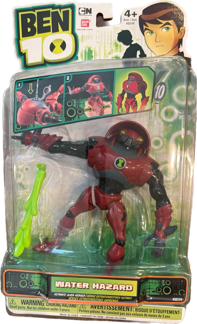 Ben 10 Water Hazard Action Figure Ultimate Deluxe Alien Hereos
