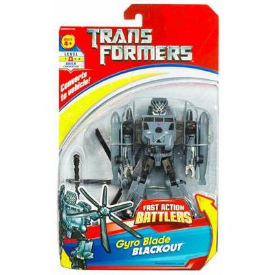 Transformers Fast Action Battlers Gyro Blade Blackout