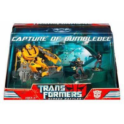 Transformers Movie Screen Battles Capture of Bumblebee Action Figure Set
