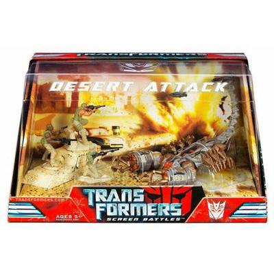 Transformers Movie Screen Battles Desert Attack Action Figure Set