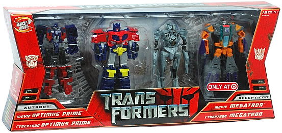 Transformers Movie Optimus Prime Megatron Target Exclusive Legends