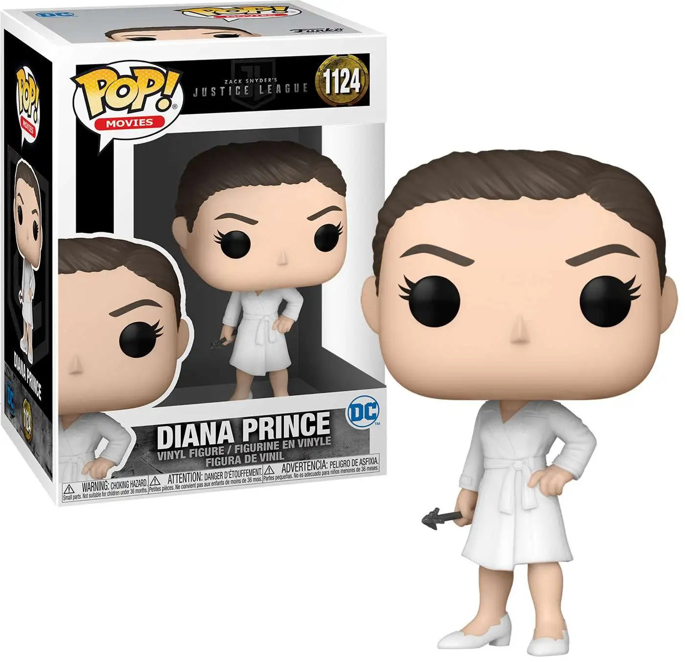 Funko POP Justice League Diana in White Dress with Arrow