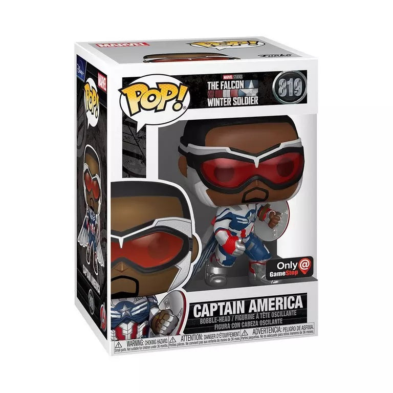 Funko POP The Falcon And The Winter Soldier 819 Captain America