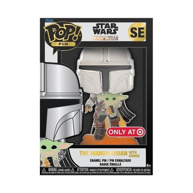 Funko POP! Star Wars: The Mandalorian - Mando Holding Grogu (Target Exclusive)