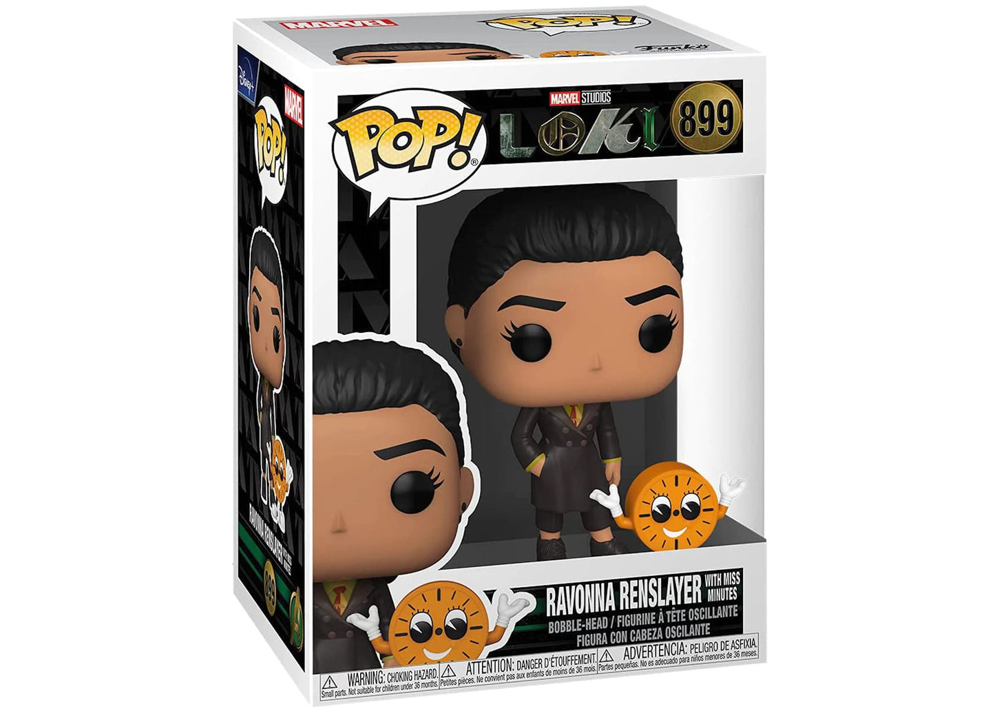 Funko Pop Marvel: Loki Ravonna Renslayer with Miss Minutes