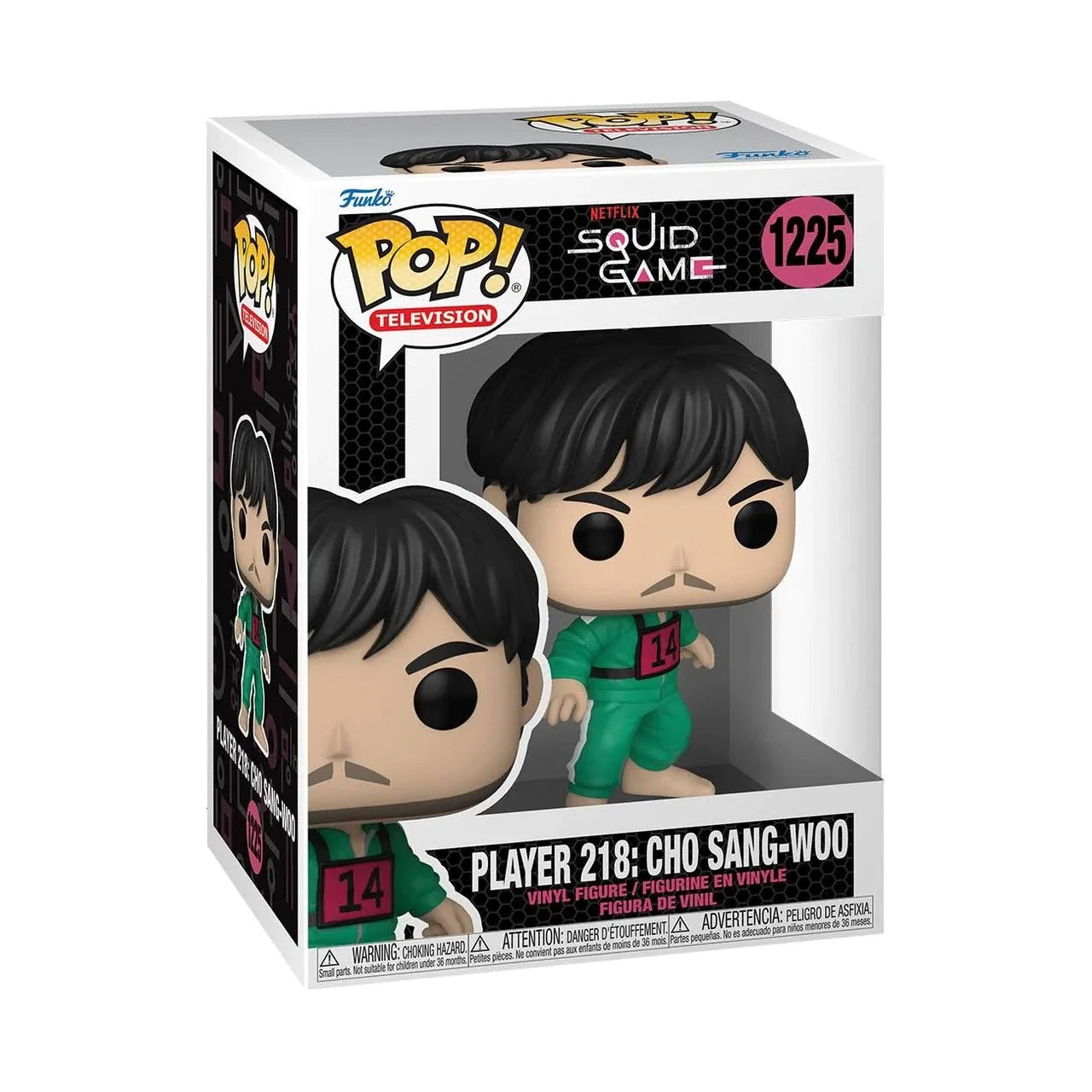 Funko Pop Squid Game Cho Sang-Woo Player 218