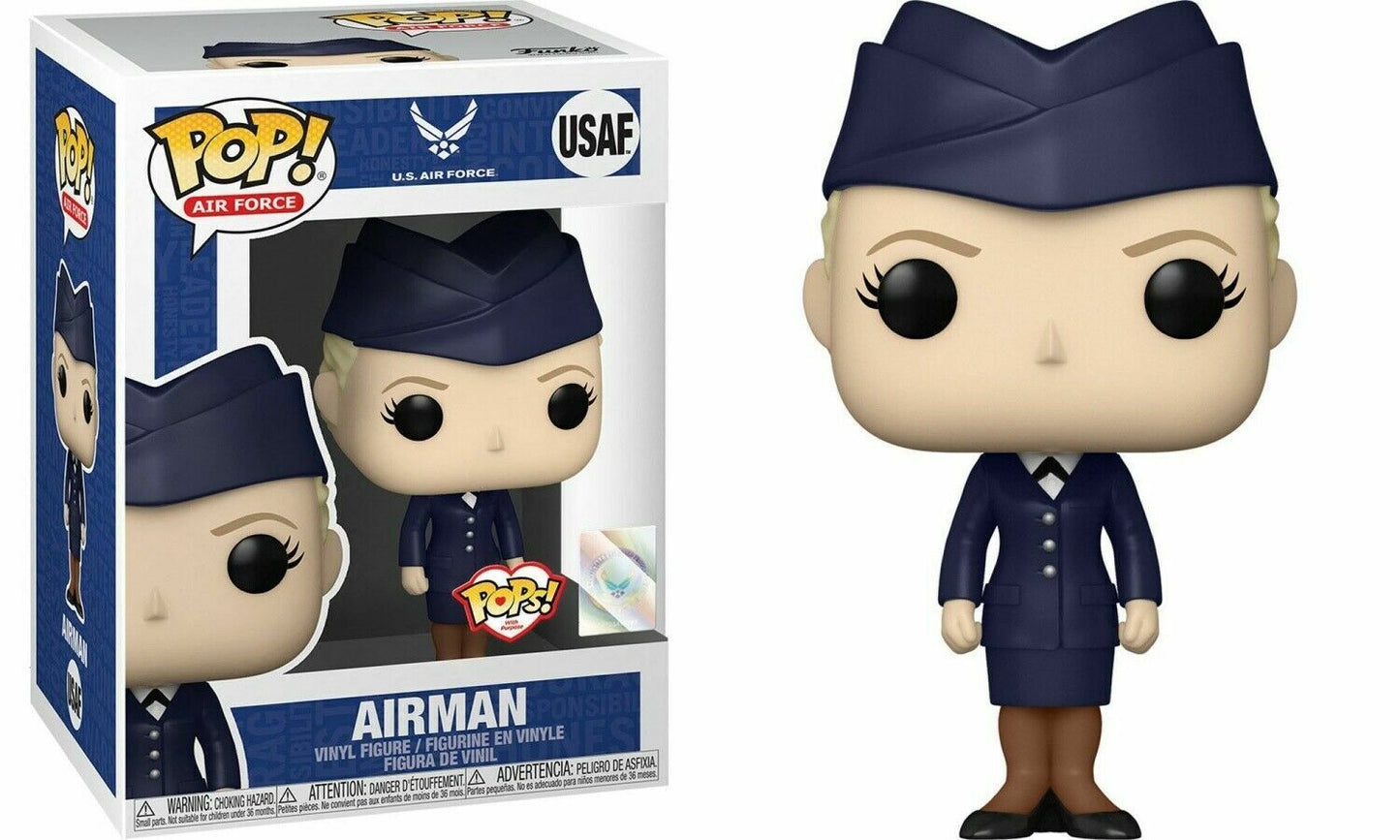 Funko Pop US Air Force Airman Female 46735 Vinyl Figure