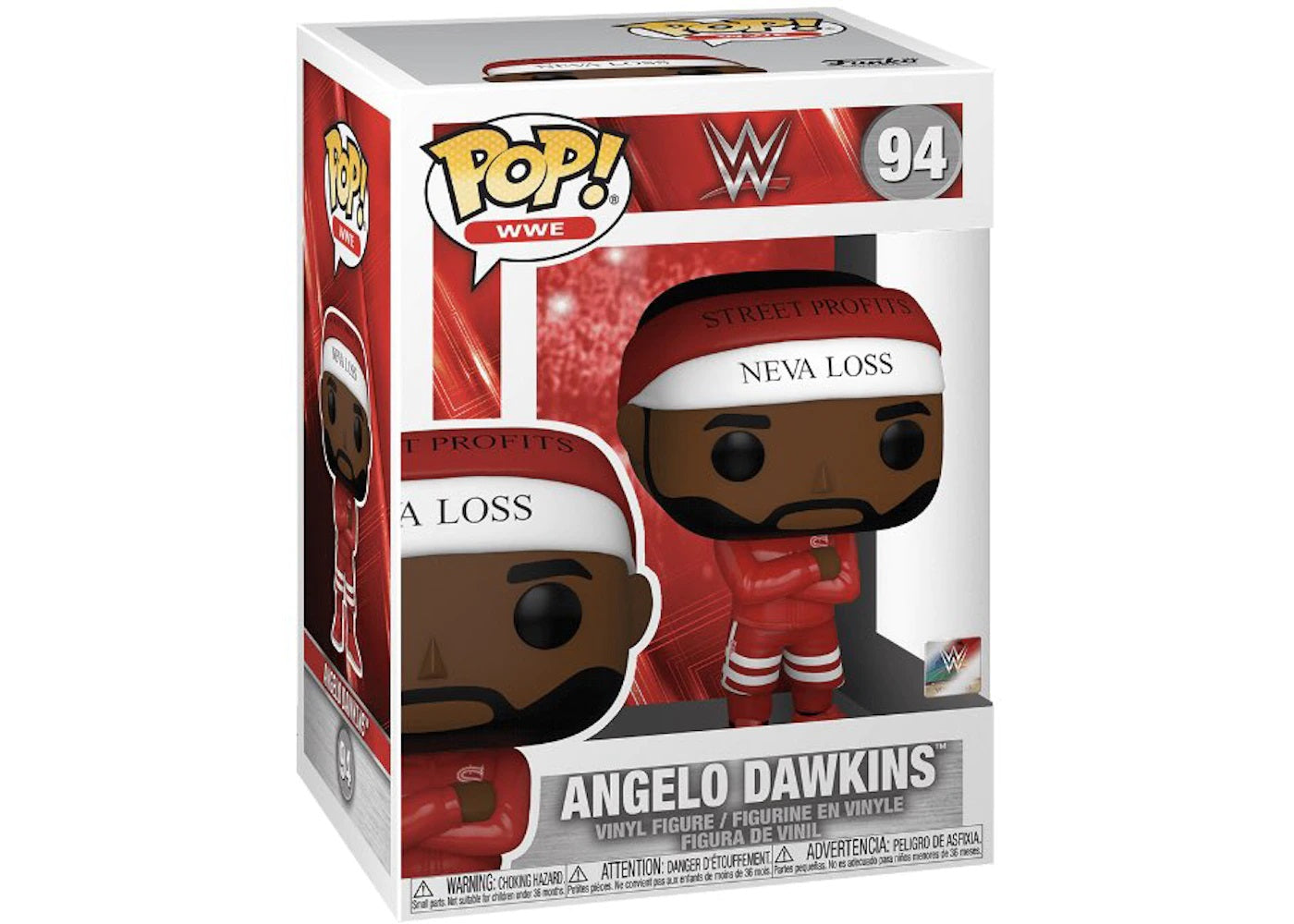 Funko Pop WWE Angelo Dawkins 94 Vinyl Figure