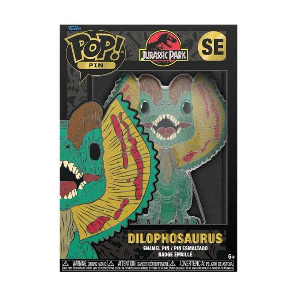 Funko Pop! Pin Jurassic Park Dilophosaurus SE