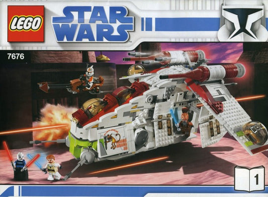 LEGO Star Wars Republic Attack Gunship #7676