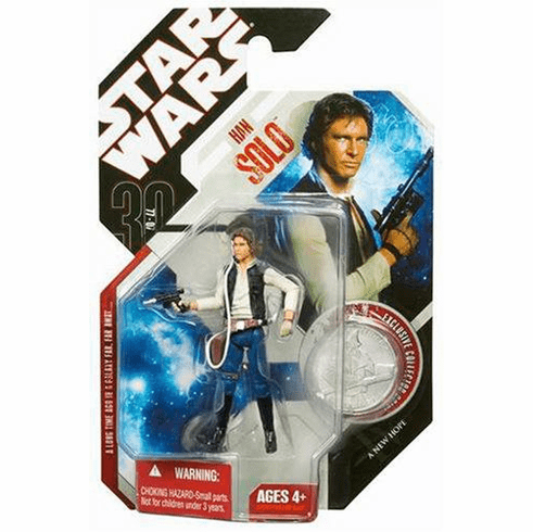 Star Wars 30th Anniversary Han Solo Action Figure