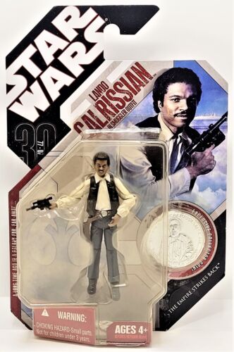 Star Wars 30th Anniversary Lando Calrissian Action Figure (in smuggler outfit)
