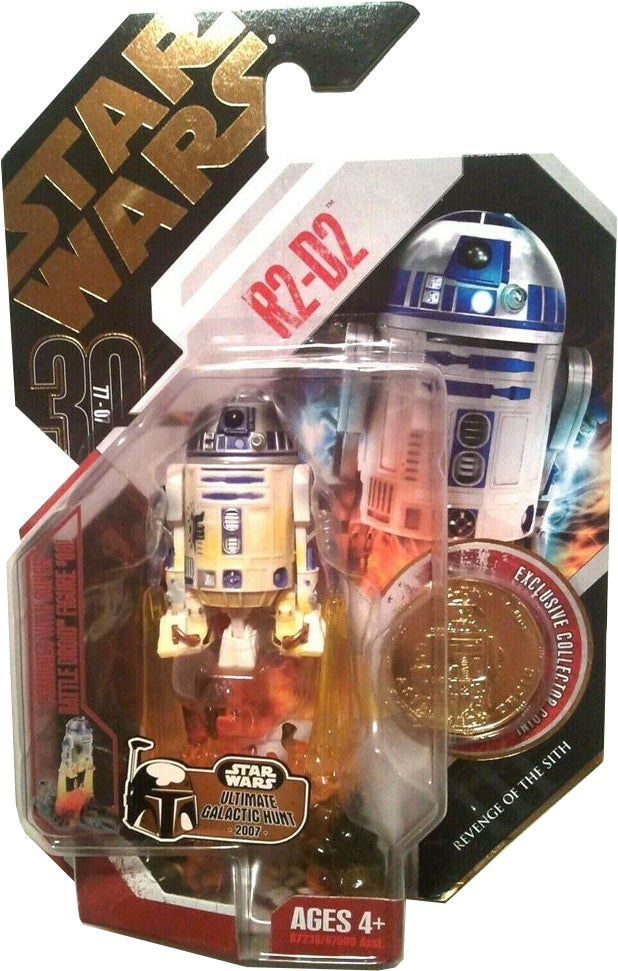 Star Wars 30th Anniversary R2-D2 Action Figure (Gold Coin)