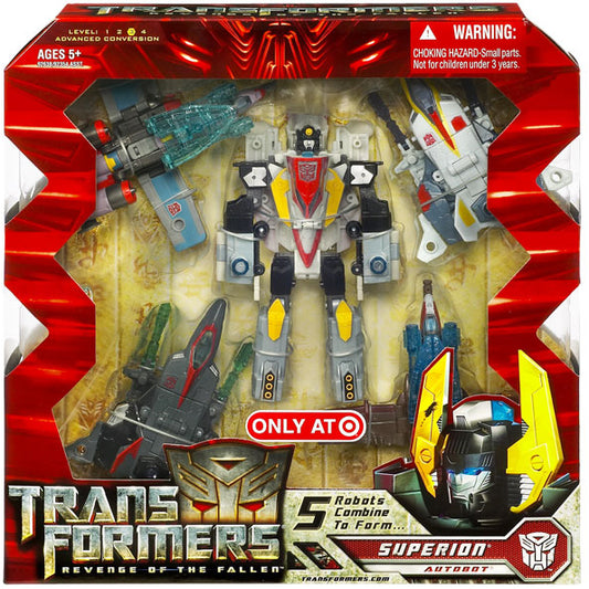 Transformers Revenge of the Fallen Combiner Set Superion Target Exclusive Action Figure